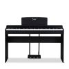 [Do Not Sell on Amazon]Glarry GDP-105 88 Keys Standard Full Weighted Keyboards Digital Piano with Furniture Stand, Power Adapter, Triple Pedals