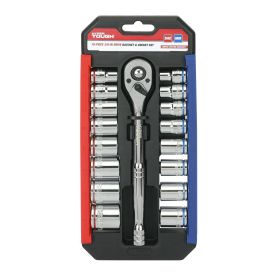 Hyper Tough 19-Piece 3/8- inch Socket Set, 43234