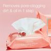 Neutrogena Makeup Remover Cleansing Wipes, Pink Grapefruit, 2 x 25 Ct