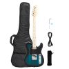 Maple Fingerboard GTL Electric Guitar SS Pickup Blue