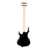 [Do Not Sell on Amazon]Full Size Glarry 4 String Burning Fire enclosed H-H Pickup Electric Bass Guitar with 20W Amplifier Bag Strap Connector Wrench T