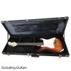 [Do Not Sell on Amazon]Glarry High Grade Electric Guitar Square Hard Case for GST GTL 170 SG and Burning fire Style Flat Black