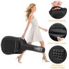 41' Guitar Backpack Adjustable Shoulder Strap Water-resistant Guitar Carry Bag 5mm Thick Padded Protective Acoustic Guitar Bag